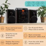 Стерео система с грамофон Auna - Image 2