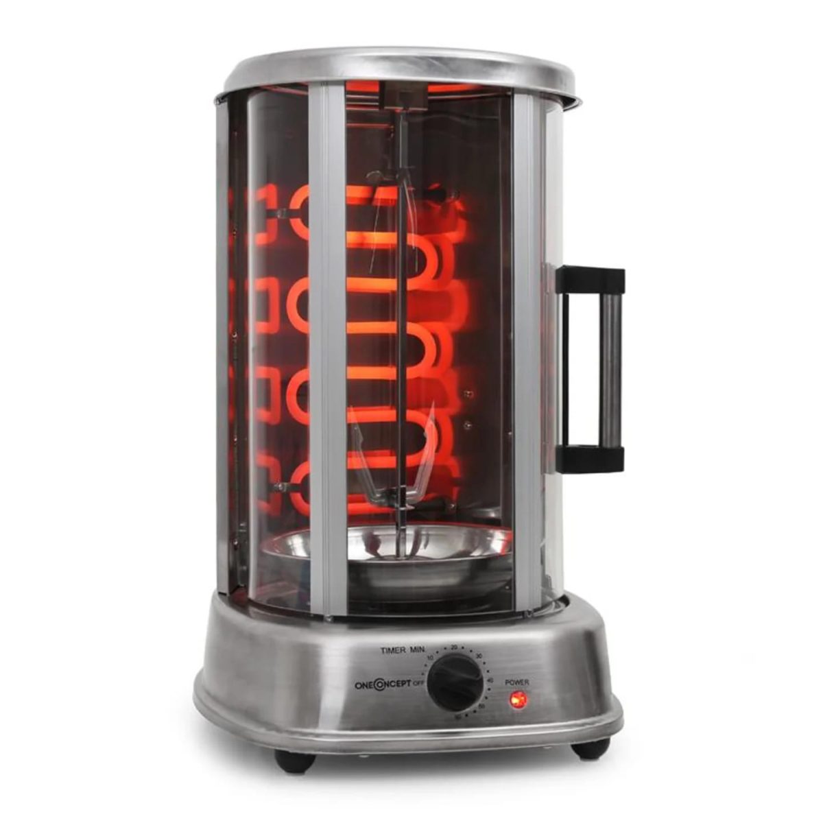 Вертикален кебаб грил 1500W OneConcept - Image 2