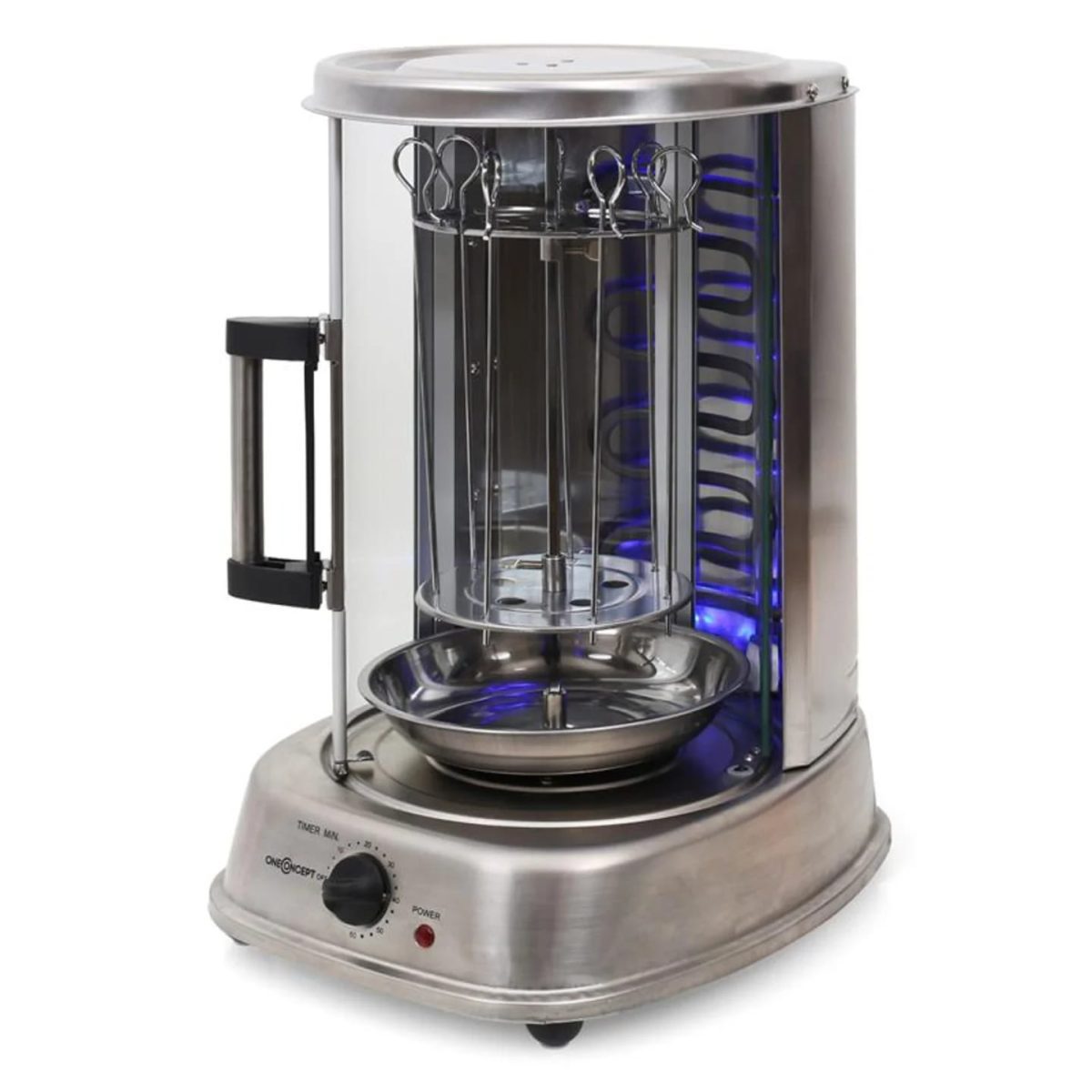 Вертикален кебаб грил 1500W OneConcept - Image 3