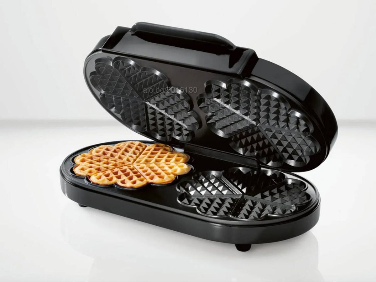 Гофретник SilverCrest SDW 1200 C1 1000W двоен гофретник - Image 3