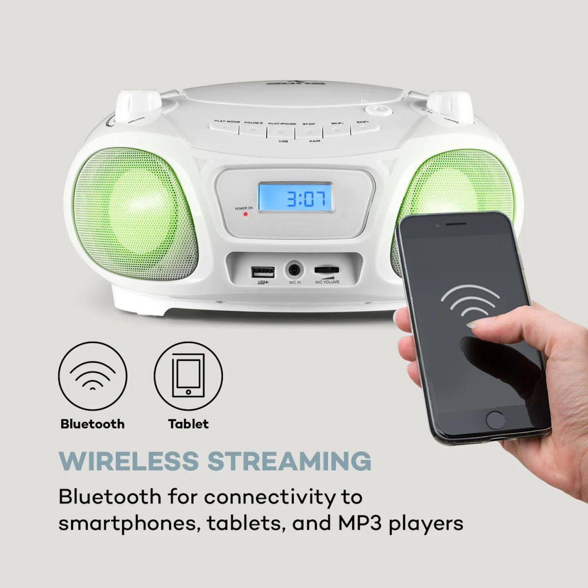 Roadie Sing CD Boombox Auna - Image 3