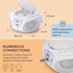 Roadie Sing CD Boombox Auna - Image 5