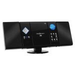 V-12 стерео система MP3 CD плеър USB SD AUX - черна OneConcept