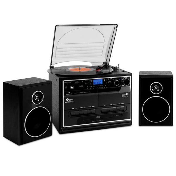 Auna 388-BT HIFI CD стерео система грамофон касетофон Bluetooth USB SD