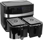 Фритюрник с горещ въздух Emerio Double AF-126672, 12 програми, 2400w - Image 3