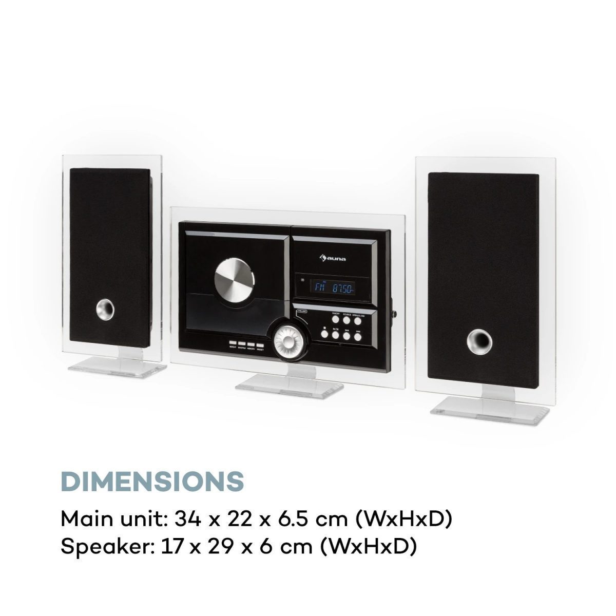 Stereo Auna Sonic DAB + стерео система - Image 9