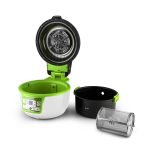 Vitair Turbo, 1400 W, 9 л, фритюрник с горещ въздух, грил, печене, зелено-бял Klarstein - Image 2