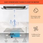 Vilhelmine 60 Retro, абсорбатор с плосък екран Klarstein - Image 3