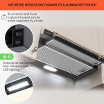 Vilhelmine 60 Retro, абсорбатор с плосък екран Klarstein - Image 4