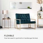 Стенно огледало 130 x 45 см Klastein - Image 3