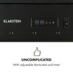 Hot Spot Pebble Електрическа камина Klarstein - Image 4