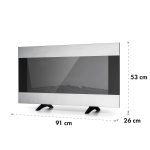 Basel Illumine електрическа камина Klarstein - Image 6