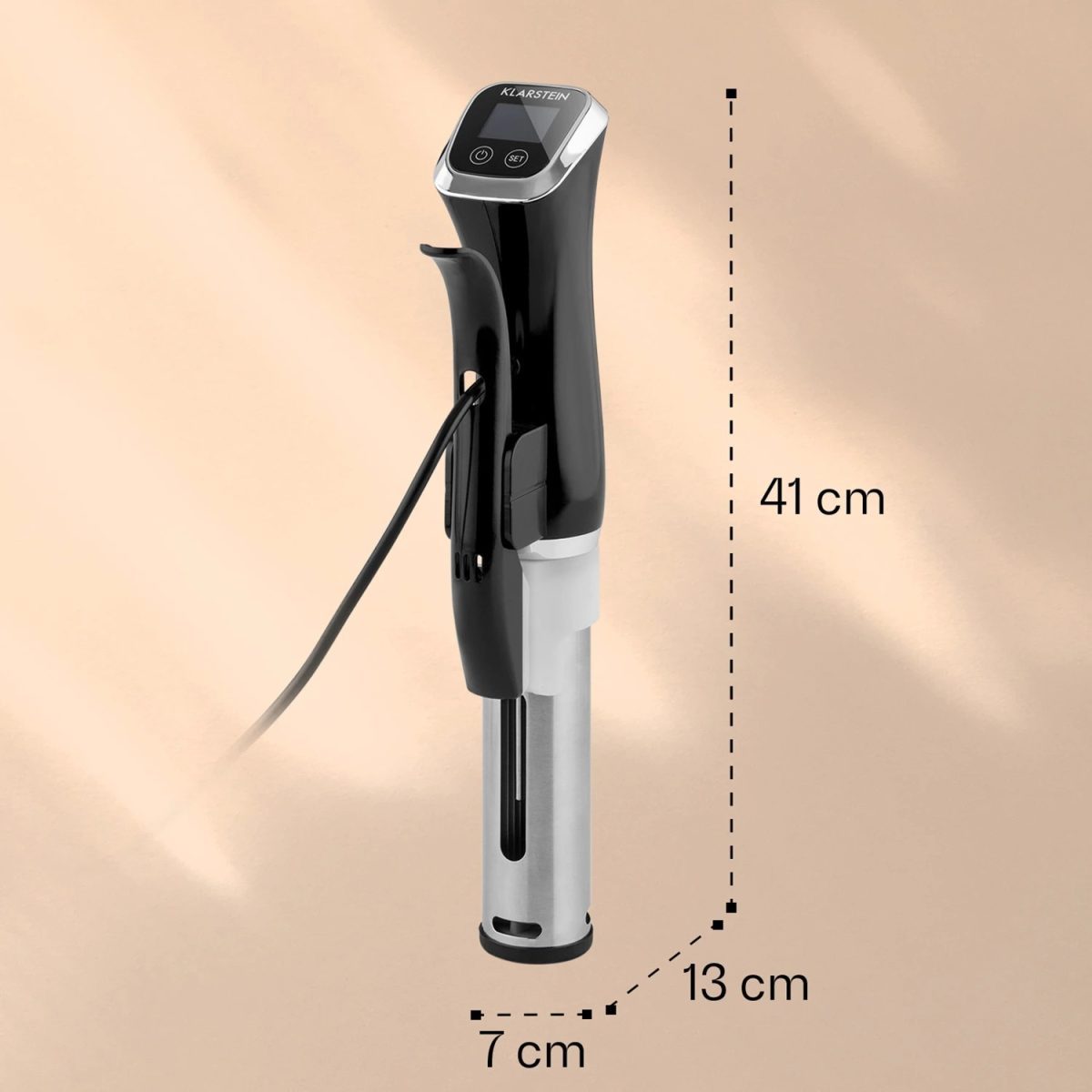 Су-вид помпа - Quickstick, sous vide термостат, циркулационна помпа, 20 л, неръждаема стомана Klarstein - Image 7