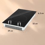 Двоен индукционен котлон за вграждане Klarstein - Image 4