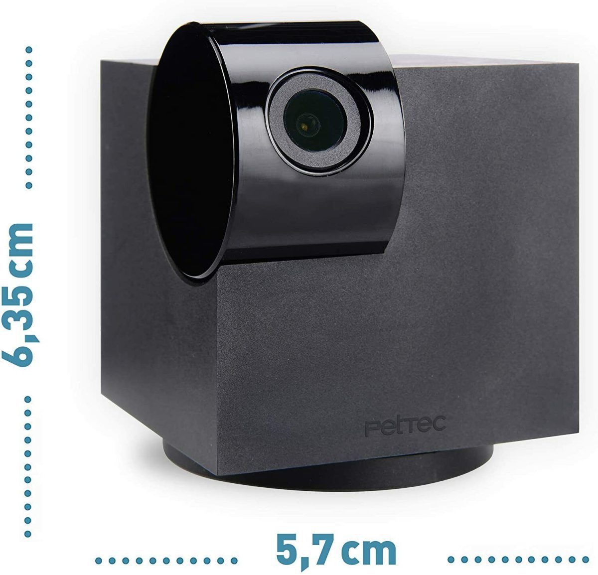 PetTec Cam 360° камера за наблюдение, камера за животни, камера за домашни любимци с приложение, FULL HD - Image 7