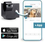 PetTec Cam 360° камера за наблюдение, камера за животни, камера за домашни любимци с приложение, FULL HD - Image 3