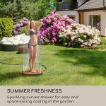 Градински душ Blumfeldt Sumatra Teak Round - Image 2