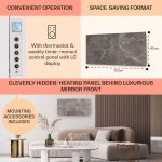 Инфрачервен отоплител Klarstein Wonderwall Santorini Smart - Image 2