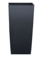 САКСИЯ ЗА ЦВЕТЯ URBI КВАДРАТНА АНТРАЦИТ 325x325x610мм - Image 2