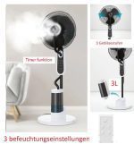 SILVERCREST® Стоящ вентилатор с функция за мъгла