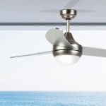 Вентилатор за таван Taurus FRESKO 3B INOX 60W Сребрист - Image 3