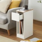 SoBuy Нощно шкафче, Крайна масичка за кафе с чекмедже - Image 2