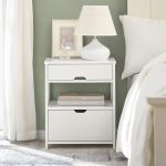 Нощно шкафче SoBuy с 2 чекмеджета и 1 рафт за съхранение - Image 4