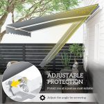 Outsunny 13' x 8' Ръчно прибираща се тента - Image 6