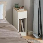 SoBuy Нощно шкафче, Крайна масичка за кафе с чекмедже - Image 3