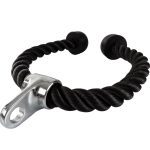 Кабел за бицепс/трицепс, 68 см, черен