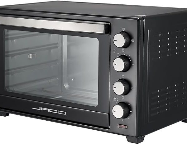 Мини фурна Jago® с конвекция, шиш за грил, 60 л, 2000 W,
