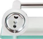 Aquamarin® Стъклен рафт за баня - Комплект от 1 бр - Image 7