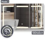 Шкаф с огледало за баня Aquamarin® с осветление - Image 4