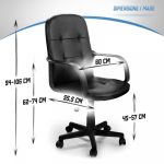 Miadomodo - Офис стол с подлакътници - Image 8