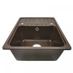 Aquamarin Гранитна кухненска мивка с комплект за оттичане - Image 10