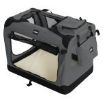 Leopet®чанта за пренасяне на кучета, сгъваема, дишаща