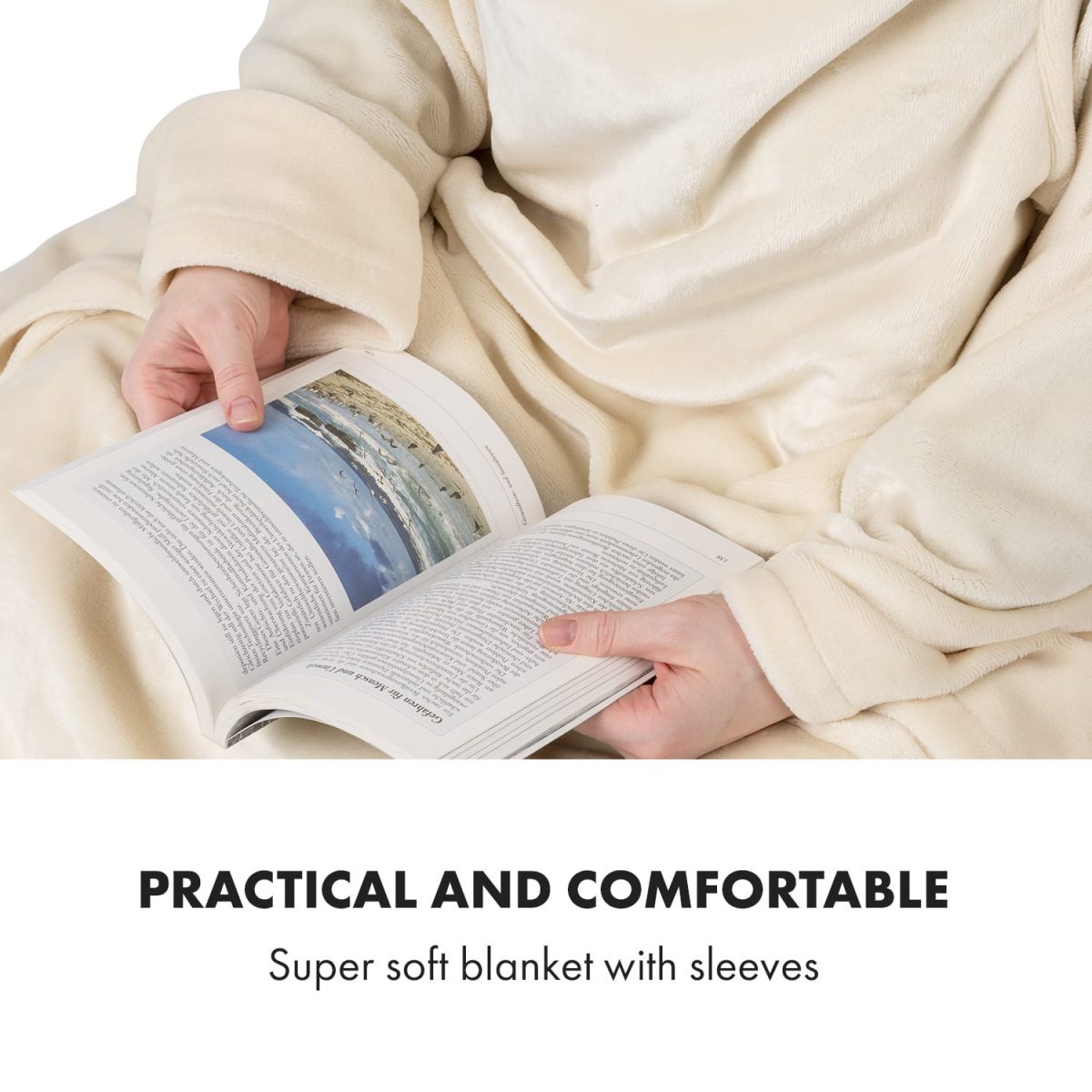 Одеяло с ръкави Klarstein Slanket - Image 3