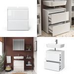 Шкаф за мивка Vicco бял 60,2 х 62,1 см, Majest - Image 4