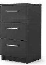 Нощно шкафче Vicco с 3 чекмеджета