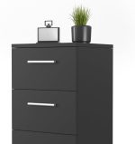 Нощно шкафче Vicco с 3 чекмеджета - Image 4