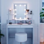 ТОАЛЕТКА "Ania" Бяла с табуретка Vicco