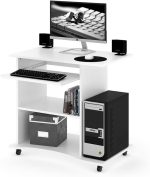 Бюро Vicco Harm 80 x 50 cm Бяло