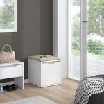 Пейка за обувки Vicco Ruben, бяла, 40 x 40 см - Image 4