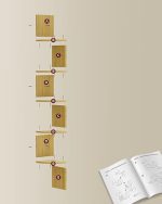 VASAGLE Ъглов стенен рафт 5 нива, естествен дъб - Image 5