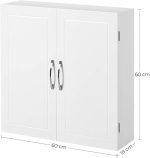 VASAGLE Шкаф за баня в скандинавски стил - Image 4