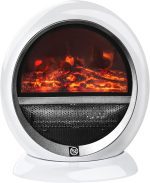 Електрическа камина Homcom с ефект пламък