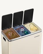 SONGMICS 3 x 18 литра кухненски кош за боклук - Image 4