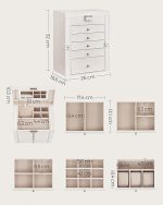 Кутия за бижута SONGMICS, Кутия за бижута, голяма - Image 6