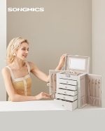 Кутия за бижута SONGMICS, Кутия за бижута, голяма - Image 4