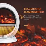 Електрическа камина Homcom с ефект пламък - Image 5